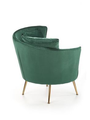 Кресло ALMOND Velvet Halmar Зеленый фотография