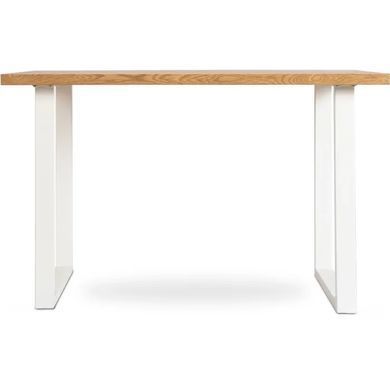 Стол MEBEL ELITE ALTE 2 120х65 см Золотой дуб / Белый фотография