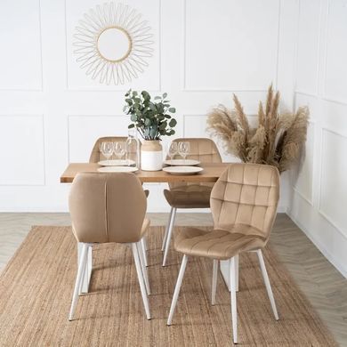 Стол MEBEL ELITE ALTE 2 120х65 см Золотой дуб / Белый фотография