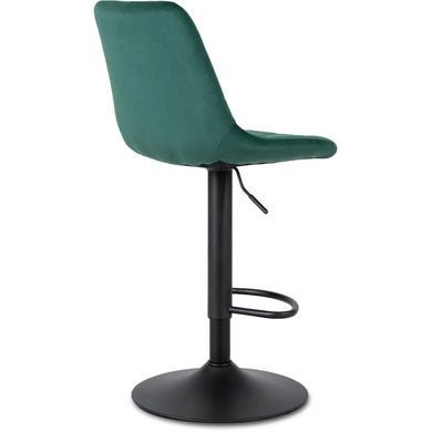 Барный стул бархатный MEBEL ELITE ARCOS 2 Velvet зеленый фотография
