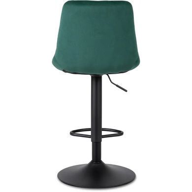 Барный стул бархатный MEBEL ELITE ARCOS 2 Velvet зеленый фотография