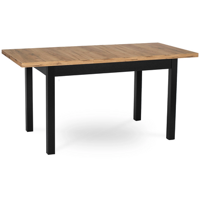 Стіл розкладний MEBEL ELITE SKUBI 120(160)х75 см Дуб крафт фотографія