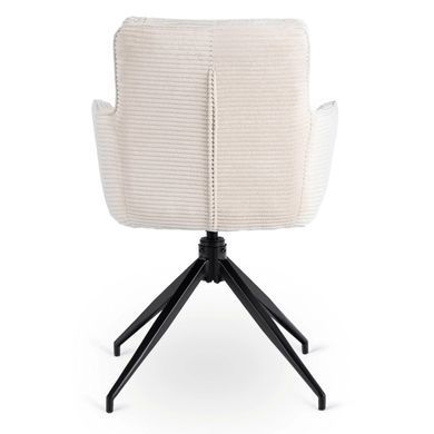 Стул поворотный MEBEL ELITE AKITA Кремовый фотография