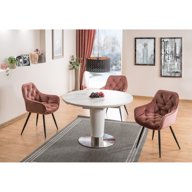 Кресло CHERRY Velvet Signal Античная Роза фотография