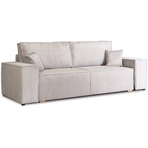 Диван MEBEL ELITE AMIR 247 см Серый фотография