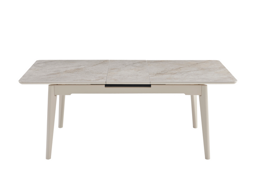 Стіл розкладний TM-125 Vetro 160(200)x90 містік грей + капучино фотографія