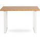 Стол MEBEL ELITE ALTE 2 120х65 см Золотой дуб / Белый