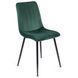 Стул бархатный MEBEL ELITE IBIS Velvet, Зеленый фотография