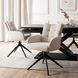 Стул поворотный MEBEL ELITE JULY Кремовый