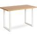 Стол MEBEL ELITE ALTE 2 120х65 см Золотой дуб / Белый