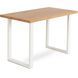 Стол MEBEL ELITE ALTE 2 120х65 см Золотой дуб / Белый