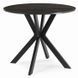 Стол MEBEL ELITE LAUREN 90X90 черный фотография