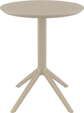 Комплект 2 стула Siesta Onto Sky Pro + Стол круглый Siesta Sky Folding Table 60 - Taupe