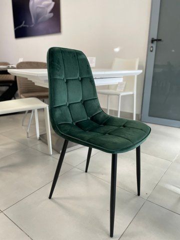 Стул K-417 Velvet Halmar Зеленый фотография