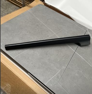 Стіл розкладний BERLIN CERAMIC Intarsio 140(180)x80 Сірий Мат Кераміка Чорний фотографія