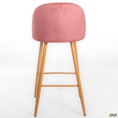 Барний стілець Bellini Velvet AMF Рожевий фотографія