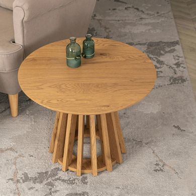 Журнальний столик HARPER MEBEL ELITE 60x60 Дуб фотографія