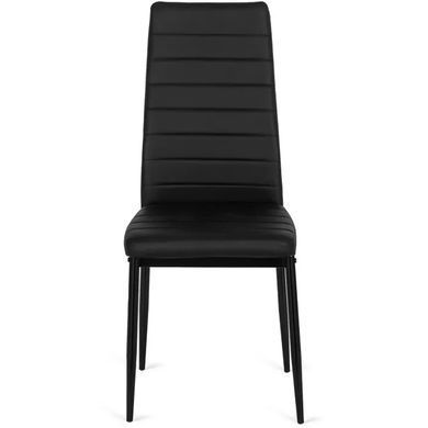 Стул MEBEL ELITE NARIS, экокожа: черный фотография