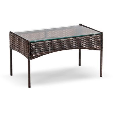 Комплект садових меблів MEBEL ELITE MISSISIPI Коричневий