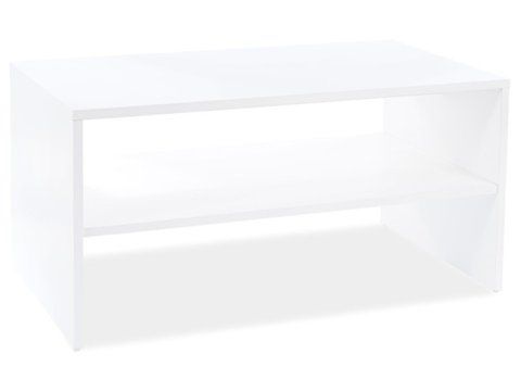 Журнальний столик SIMPLE Signal 90x50 Білий Матовий ** фотографія