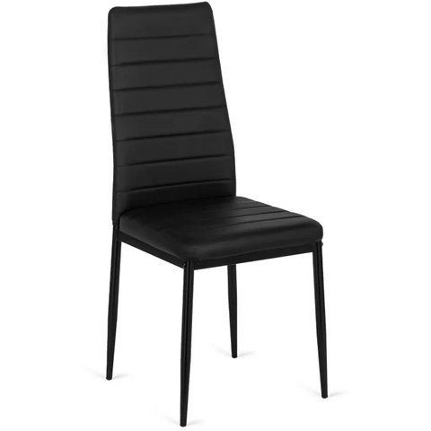 Стул MEBEL ELITE NARIS, экокожа: черный фотография