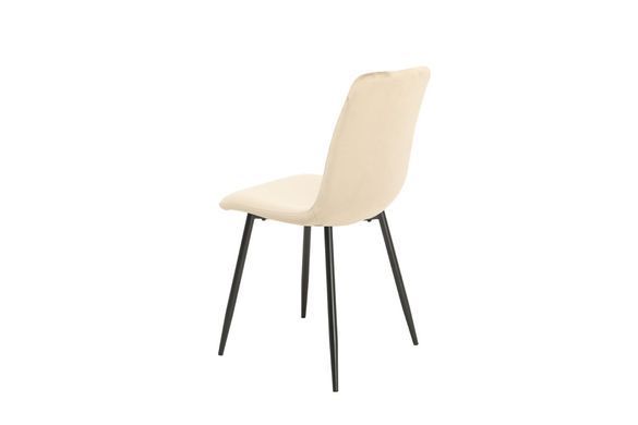 Стул PERLA Velvet Intarsio Беж фотография