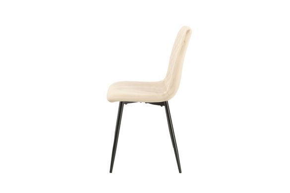 Стул PERLA Velvet Intarsio Беж фотография