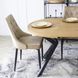 Стул бархатный MEBEL ELITE CORK Velvet, Бежевый