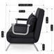 Крісло двомісне розкладне MEBEL ELITE BART 2 Чорний