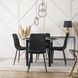 Стілець оксамитовий MEBEL ELITE IBIS Velvet, Чорний