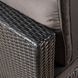 Комплект садових меблів MEBEL ELITE CALIENTE Чорний/коричневий