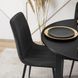 Стілець оксамитовий MEBEL ELITE IBIS Velvet, Чорний