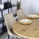 Стул бархатный MEBEL ELITE CORK Velvet, Бежевый
