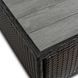 Комплект садових меблів MEBEL ELITE CALIENTE Чорний/коричневий