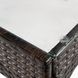 Комплект садових меблів MEBEL ELITE MISSISIPI Коричневий