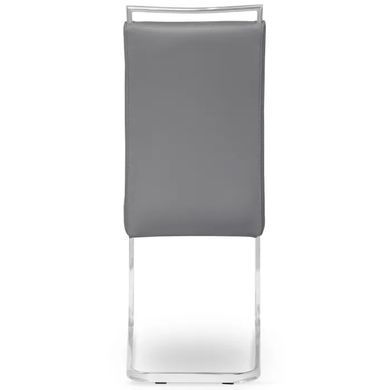 Стул MEBEL ELITE LOCA, экокожа Серый фотография