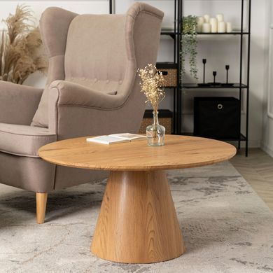 Журнальний столик CARLY MAX MEBEL ELITE 80x80 Дуб фотографія