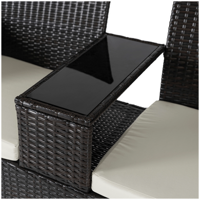 Софа MEBEL ELITE KENT Коричневый