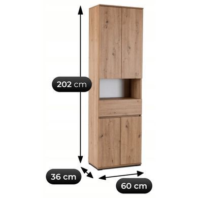 Шкаф MEBEL ELITEM MODENA 60 Дуб Артизан фотография