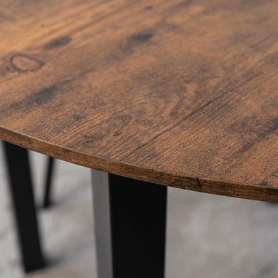 Стол MEBEL ELITE TEO 100X100 Дуб Рустик фотография