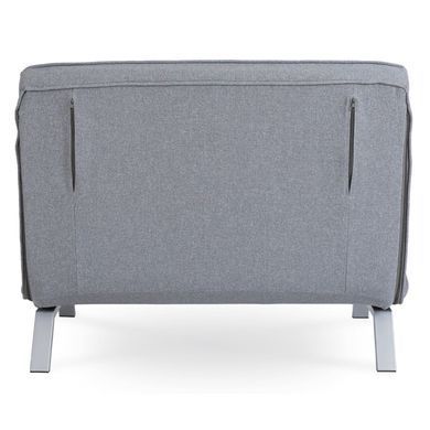 Крісло двомісне розкладне MEBEL ELITE BART 2 Сірий фотографія