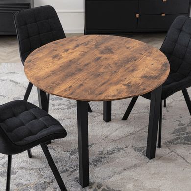 Стол MEBEL ELITE TEO 100X100 Дуб Рустик фотография