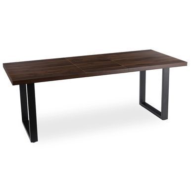 Стіл розкладний MEBEL ELITE EDWIN 160(260)х90 см Горіх фотографія