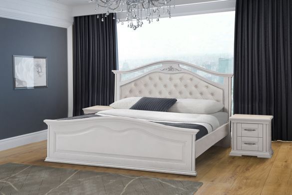 Приліжкова тумба Маргарита Мікс Меблі Білий фотографія