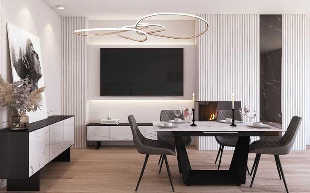Стол Раскладной ПЕГАС Prestol 180/225x90 Керамика Белый фотография