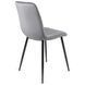 Стул бархатный MEBEL ELITE IBIS Velvet, Серый