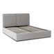 Ліжко двоспальне MEBEL ELITE MARSYLIA Velvet 140x200 см Сірий