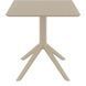 Cтол Siesta Onto Sky Table 70 Taupe фотография