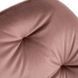 Стілець офісний поворотний оксамитовий MEBEL ELITE KONOR Velvet Рожевий/золото