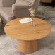 Журнальний столик CARLY MAX MEBEL ELITE 80x80 Дуб